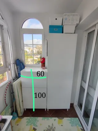 Armario 3 MODULOS IKEA PLATSA Blanco