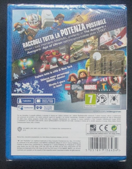 LEGO Marvel Avengers PS Vita Gioco ITA