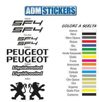 Kit Adesivi Stickers Peugeot Speedfight SF4