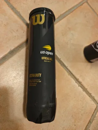 2 tubi Palline da Tennis Wilson US Open Extra Duty