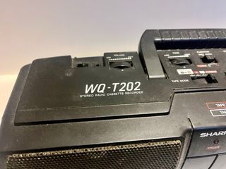 Radio Cassette Vintage SHARP WQ-T202H Stereo
