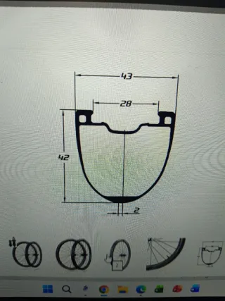 Ruedas Gravel Duke Baccara WRX 42 Aero