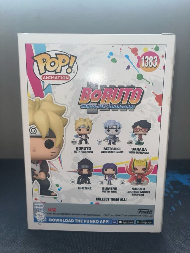 Funko Pop Boruto 1383 Chase Glow Edition
