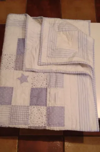 Colcha cuna patchwork