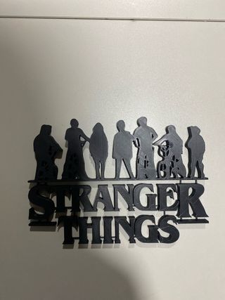 Stranger Things 3D wall art