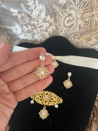 Aderezo fallera/huertana niña modelo Samantha