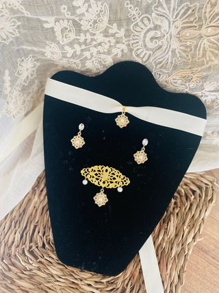 Aderezo fallera/huertana niña modelo Samantha