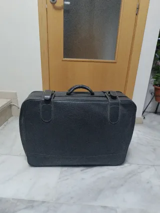 Maleta vintage gris 60cm