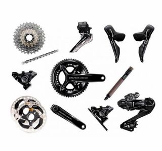 GRUPO SHIMANO DURA ACE R9270 165MM DISCO DI2 12v