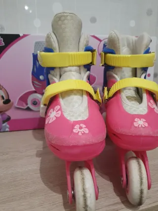 Patines Minnie Mouse Talla Ajustable 27-30