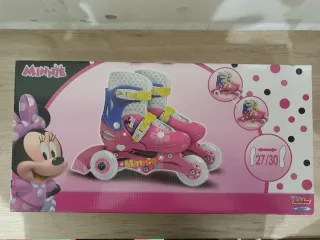 Patines Minnie Mouse Talla Ajustable 27-30