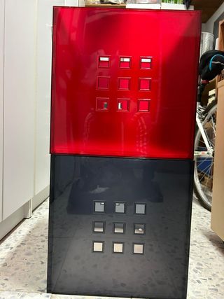 Cubo Almacenaje IKEA LEKMAN Rojo