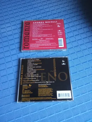 2 CDs Andrea Bocelli - Romanza y Sueño