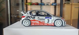 Peugeot 206 WRC Rally 1/18 Otto