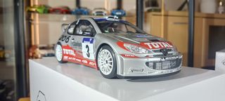 Peugeot 206 WRC Rally 1/18 Otto