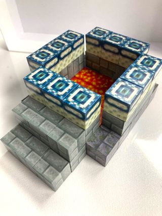 70 Bloques Construcción Magnéticos de Ender Portal