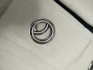 Juego 2 Cortinas Lino crema