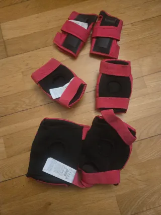 Protecciones patinaje niña Oxelo