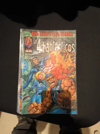 Vendo Héroes return,los 4 fantásticos completo