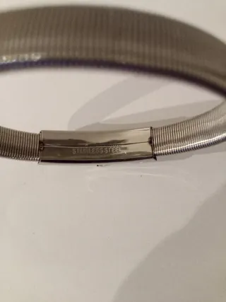 Bracciale acciaio tubolare