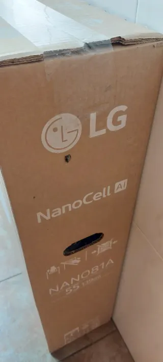 TV LG NanoCell 55" 4K AI ThinQ. 55NANO81A6A