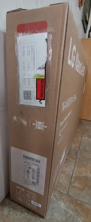 TV LG NanoCell 55" 4K AI ThinQ. 55NANO81A6A