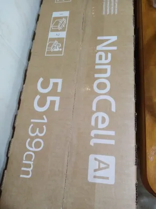 TV LG NanoCell 55" 4K AI ThinQ. 55NANO81A6A