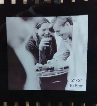 Marco Fotos Película Fotográfica Negro