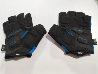 Guantes Ciclismo Cortos Ges Azul/Negro