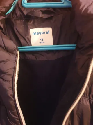 Chaqueta acolchada azul Mayoral