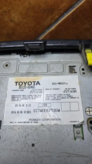 Pantalla Navegador Toyota Land Cruiser 120 KDJ120
