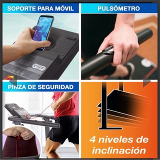 Cinta de Correr/Andar Plegable