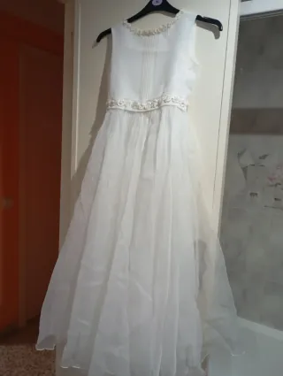 Traje de Comunión Blanco Niña