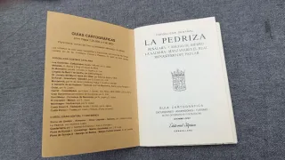 Mapa La Pedriza Guía cartográfica 1988