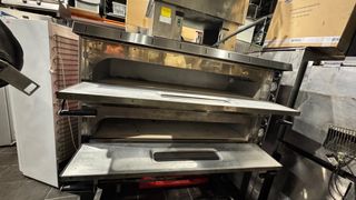 Horno de Pizza Profesional 2 Cámaras + Soporte