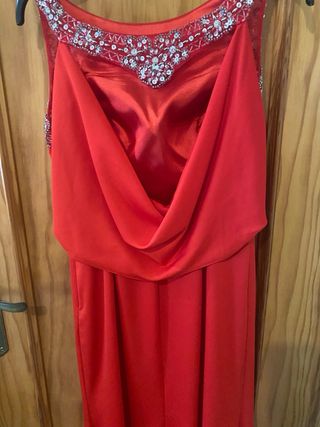 Vestido de fiesta rojo