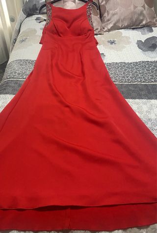 Vestido de fiesta rojo