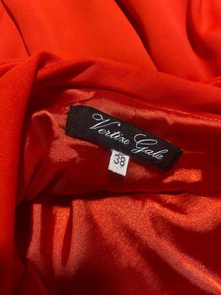 Vestido de fiesta rojo