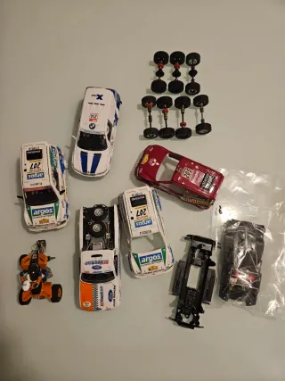 Lote Despiece Ninco y Scalextric TT