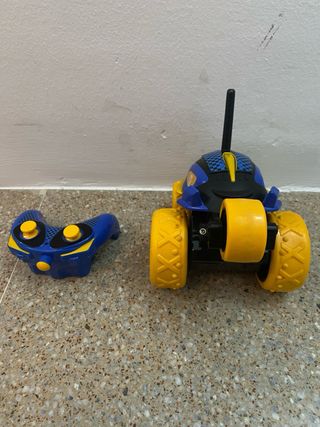 Coche RC Azul y Amarillo con Mando