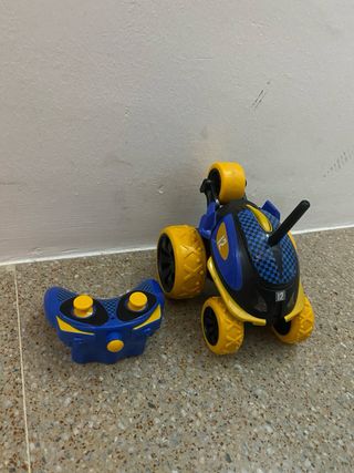 Coche RC Azul y Amarillo con Mando