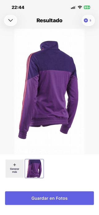 Chaqueta Adidas Vintage Y2K M talla 14 años