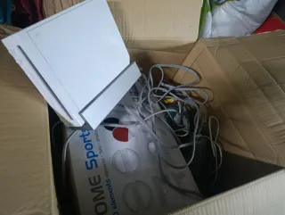 Consola Wii + 2 Mandos (Rosa y Azul)