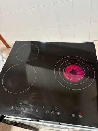 Placa vitrocerámica 4 fuegos