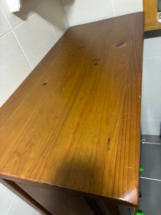 Mueble alacena rústico botellero