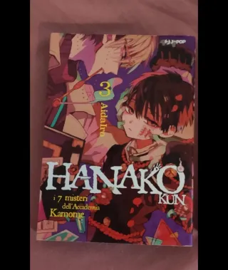 Collana di 9 libri Manga Hanako Kun.