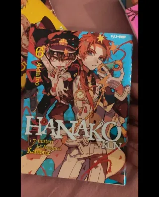 Collana di 9 libri Manga Hanako Kun.