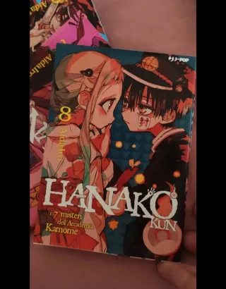 Collana di 9 libri Manga Hanako Kun.