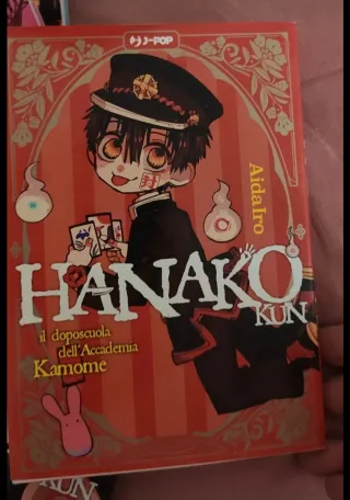 Collana di 9 libri Manga Hanako Kun.