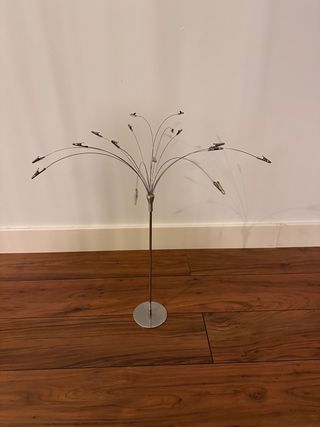 Portafotos con pinzas.